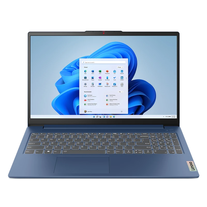 لپ تاپ 15.6 اینچی لنوو مدل Ideapad slim 3 15AMN8-R5 7520U-8GB LPDDR5 5500MHz-512GB SSD-IPS-W